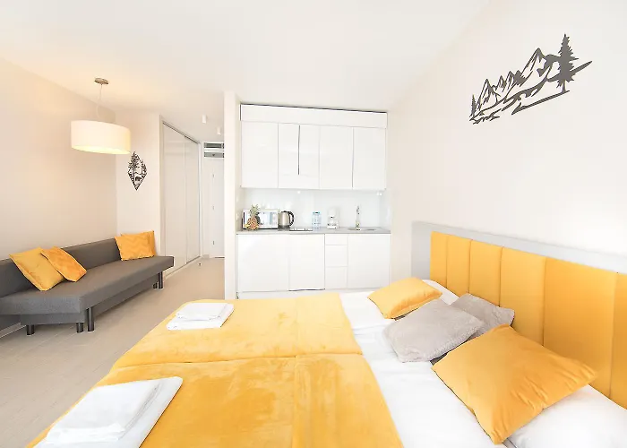 Miodowy Z Aneksem - Czarna Gora - Apartmán *